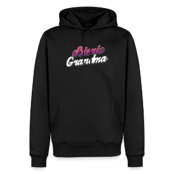 Bionische Hüftchirurgie Oma-design Für Die - Sweat à capuche Premium bio Homme - noir - Devant - Nico (187cm)