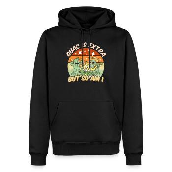 Avocado Guacamole Mexikanisch Mexiko Latino - Männer Premium Bio Hoodie - Schwarz - Vorne - Nico (187cm)