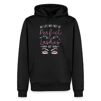 Esthetician Skincare Beautician - Männer Premium Bio Hoodie - Schwarz - Vorne - Nico (187cm)