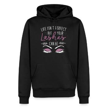 Esthetician Skincare Beautician - Männer Premium Bio Hoodie - Schwarz - Vorne - Nico (187cm)