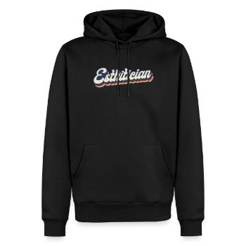 Cute Licensed Esthetician Skincare - Männer Premium Bio Hoodie - Schwarz - Vorne - Nico (187cm)