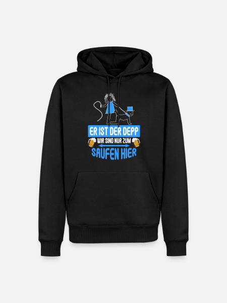Junggesellenabschied Poltern Polterabend JGA - Männer Premium Bio Hoodie - Schwarz