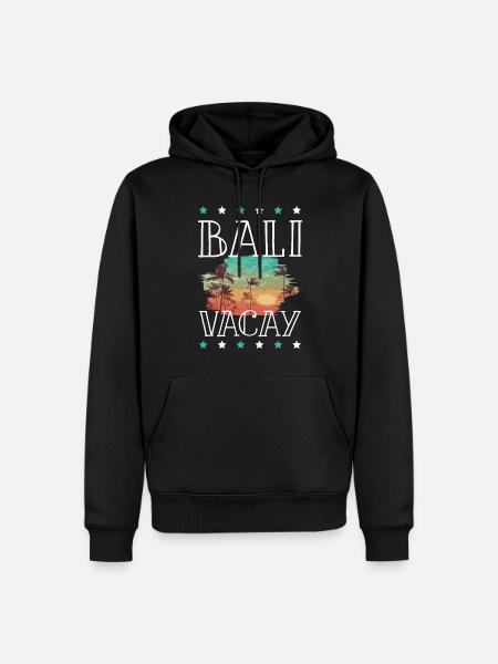 Bali Holidays - Men’s Premium Organic Hoodie - black