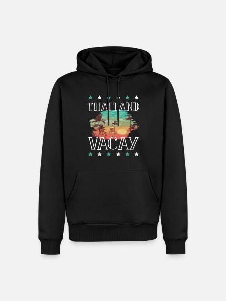 Thailand Holidays - Men’s Premium Organic Hoodie - black