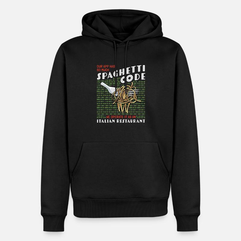 Computerprogrammierung - Männer Premium Bio Hoodie - Schwarz