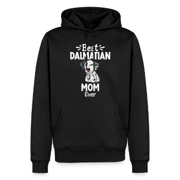 Gifts for Dalmatian Lovers - Männer Premium Bio Hoodie - Schwarz - Vorne - Nico (187cm)