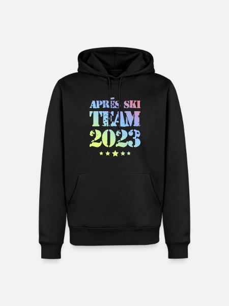 Après-ski 2023 - Men’s Premium Organic Hoodie - black