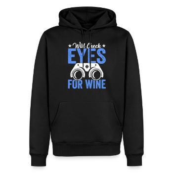 Der Augenarzt Wird Die Augen Auf - Männer Premium Bio Hoodie - Schwarz - Vorne - Nico (187cm)