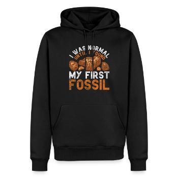 Paläontologie Paläontologe - Männer Premium Bio Hoodie - Schwarz - Vorne - Nico (187cm)