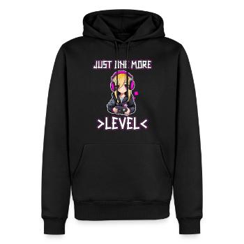 Console de jeu PC Gamer Girl Gamer Girl - Sweat à capuche Premium bio Homme - noir - Devant - Nico (187cm)