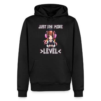 Console de jeu PC Gamer Girl Gamer Girl - Sweat à capuche Premium bio Homme - noir - Devant - Nico (187cm)