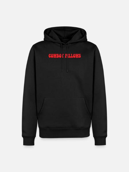 Cowboy Pillows - Men’s Premium Organic Hoodie - black