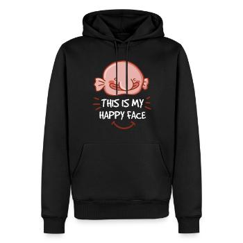 Meeresbiologe Tiefseefisch Blobfisch Ozean - Männer Premium Bio Hoodie - Schwarz - Vorne - Nico (187cm)