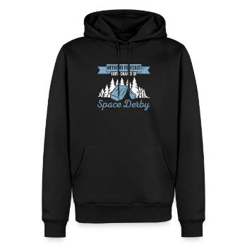 Jungpfadfinder-design Für Einen Pfadfinderführer - Men’s Premium Organic Hoodie - black - Front - Nico (187cm)