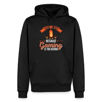 Cub Scouting Design Für Einen Pfadfinderführer - Sweat à capuche Premium bio Homme - noir - Devant - Nico (187cm)