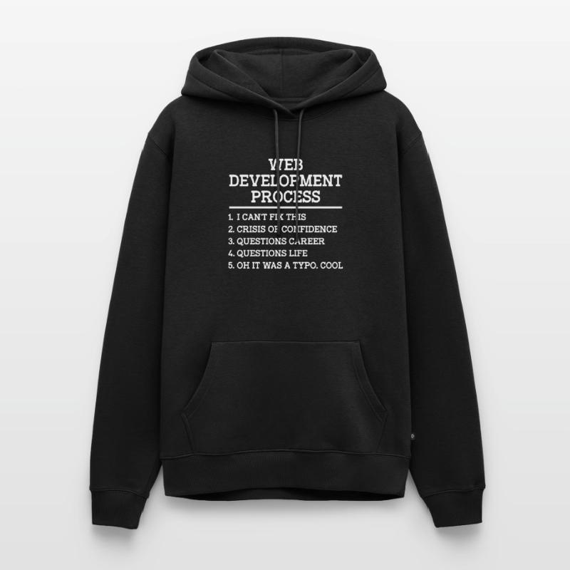 Webentwickler Website-entwicklung It-programmierer Männer Premium Bio Hoodie