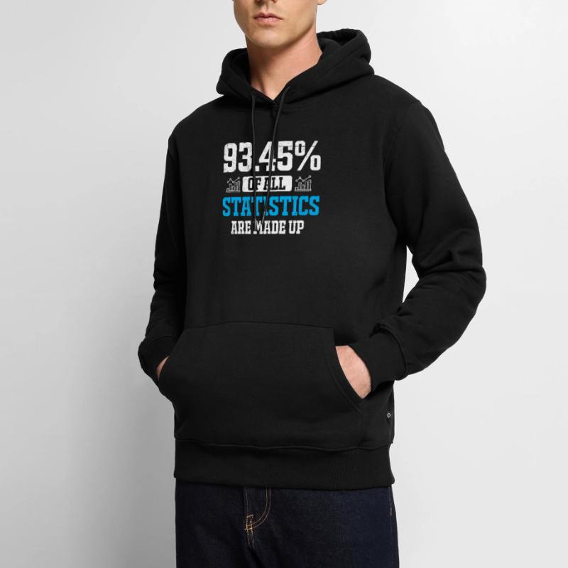 Statistics Data Analysis Profession Statistician Men’s Premium Organic Hoodie