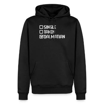 Gifts for Dalmatian Lovers - Männer Premium Bio Hoodie - Schwarz - Vorne - Nico (187cm)
