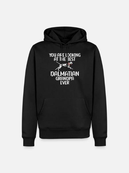 Gifts for Dalmatian Lovers - Men’s Premium Organic Hoodie - black