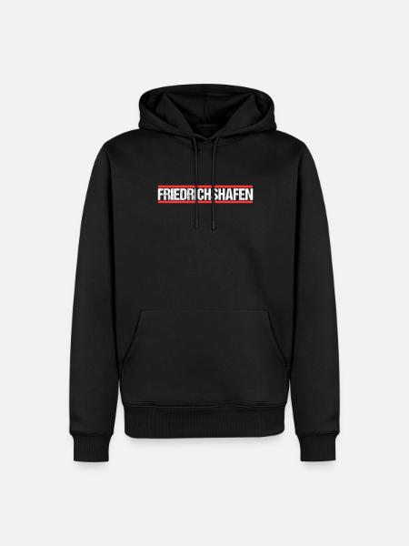 Friedrichshafener Friedrichshafen - Men’s Premium Organic Hoodie - black