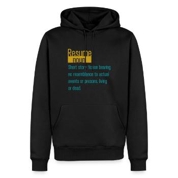 Human Resources Hr Manager Job Beruf - Männer Premium Bio Hoodie - Schwarz - Vorne - Nico (187cm)