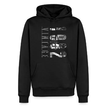 Millésime 1982 Edition spéciale Année de naissance 1982 - Sweat à capuche Premium bio Homme - noir - Devant - Nico (187cm)