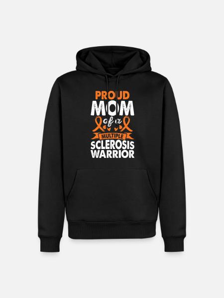 Mère de la sclérose en plaques - Sweat à capuche Premium bio Homme - noir