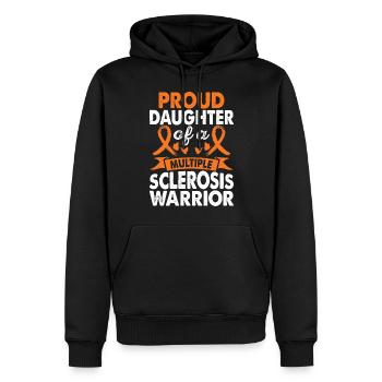 Daughter of - Men’s Premium Organic Hoodie - black - Front - Nico (187cm)