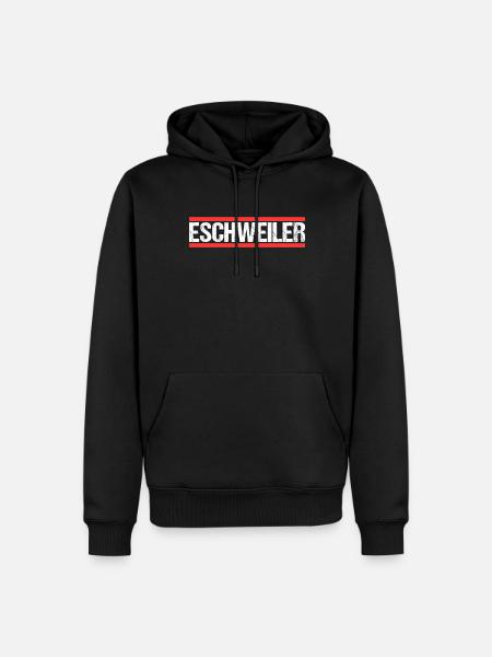 Eschweilerin Eschweilerer Eschweiler - Men’s Premium Organic Hoodie - black