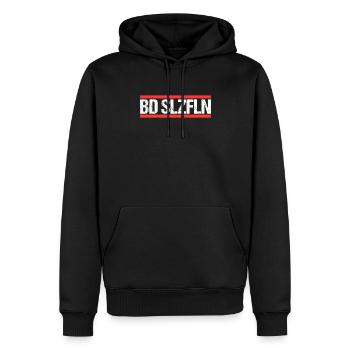 Bad Salzuflenerin Bad Salzuflener Bad Salzuflen - Männer Premium Bio Hoodie - Schwarz - Vorne - Nico (187cm)