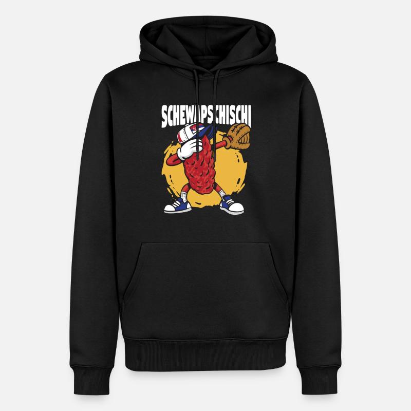 Schewapschischi - Cevapcici Balkanküche Balkan - Männer Premium Bio Hoodie - Schwarz