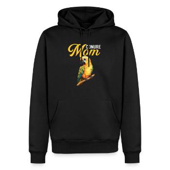 Sun Conure, parrot Conure - Männer Premium Bio Hoodie - Schwarz - Vorne - Nico (187cm)