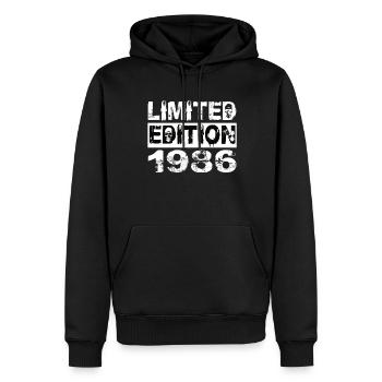 Limited Edition 1986 Geburtstag 1986 Geburtstag - Männer Premium Bio Hoodie - Schwarz - Vorne - Nico (187cm)