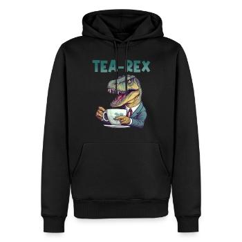 Teeliebhaber Tee Teetrinkerin Teetrinker - Männer Premium Bio Hoodie - Schwarz - Vorne - Nico (187cm)