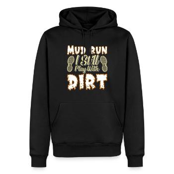 Perfect funny Race - Männer Premium Bio Hoodie - Schwarz - Vorne - Nico (187cm)