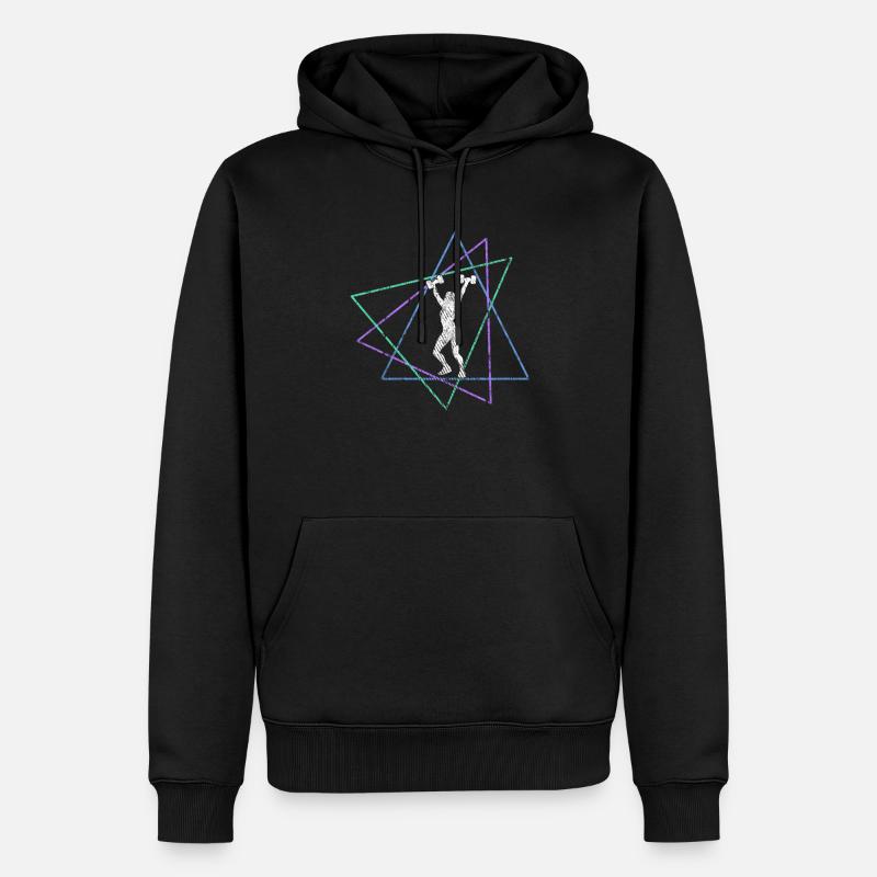 Aptitude - Sweat à capuche Premium bio Homme - noir