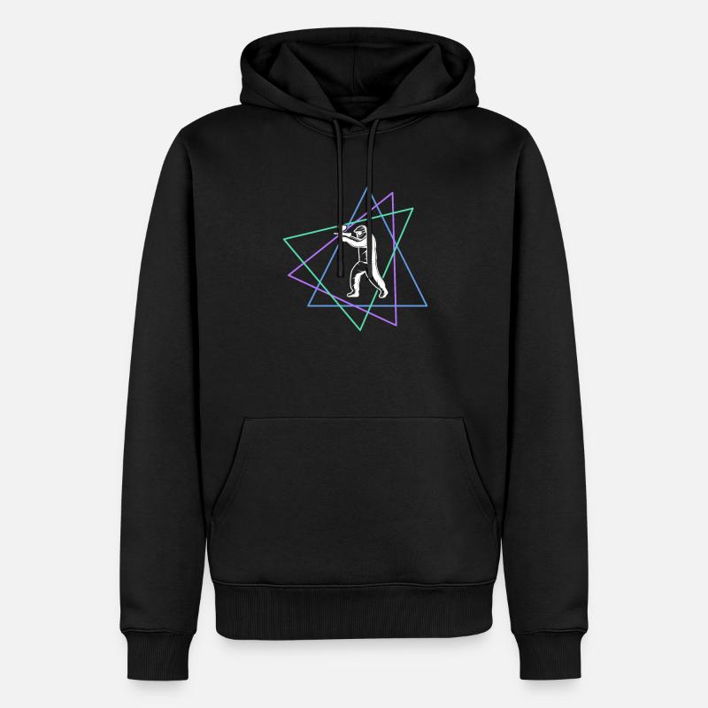 Paintball - Männer Premium Bio Hoodie - Schwarz