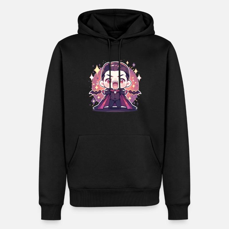 Vampire - Sweat à capuche Premium bio Homme - noir