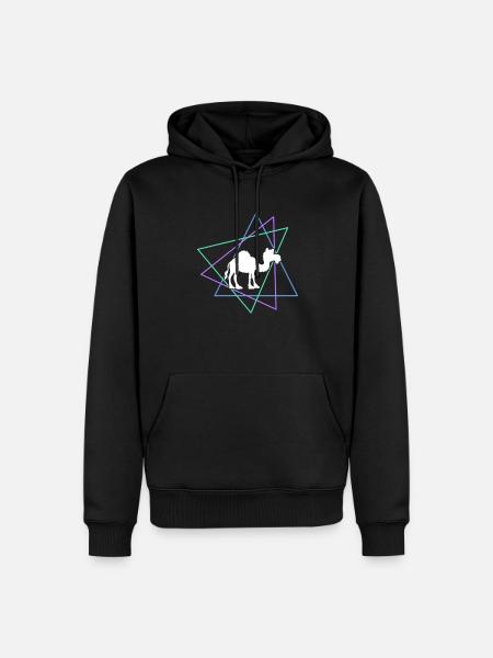 Dromedary - Men’s Premium Organic Hoodie - black