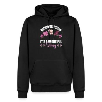I Looked Up My Symptoms turns out i just need more - Männer Premium Bio Hoodie - Schwarz - Vorne - Nico (187cm)