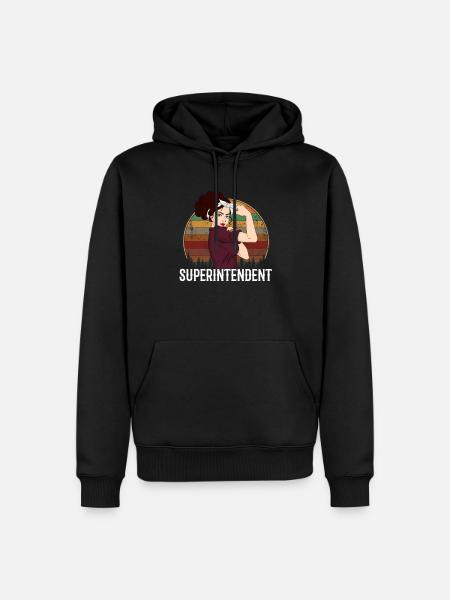 superintendent definition - Männer Premium Bio Hoodie - Schwarz