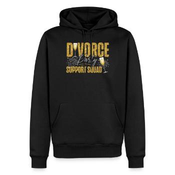 Happy Divorce Party Divorce Party - Männer Premium Bio Hoodie - Schwarz - Vorne - Nico (187cm)
