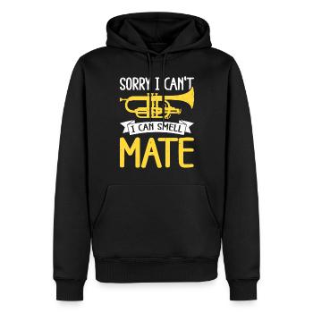 Mellophonist Musical Instrument Orchestra - Men’s Premium Organic Hoodie - black - Front - Nico (187cm)
