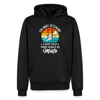 Mellophonist Musical Instrument Orchestra - Men’s Premium Organic Hoodie - black - Front - Nico (187cm)
