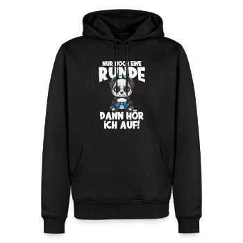 Zocken - Männer Premium Bio Hoodie - Schwarz - Vorne - Nico (187cm)