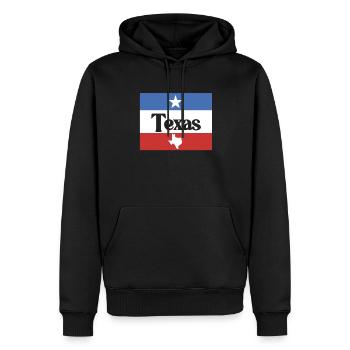 Texas Geschenk Huston Austin Dallas El Paso Rodeo - Männer Premium Bio Hoodie - Schwarz - Vorne - Nico (187cm)