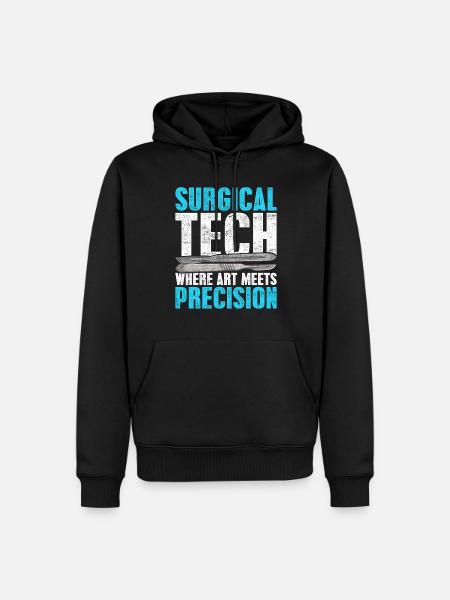 Chirurgisch Technischer Assistent - Männer Premium Bio Hoodie - Schwarz