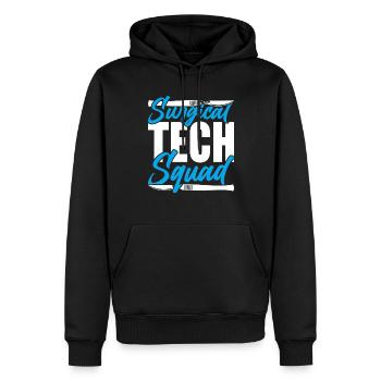 Chirurgischer Assistent Surgical Tech Squad - Männer Premium Bio Hoodie - Schwarz - Vorne - Nico (187cm)