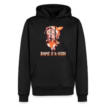 Anime Und K-Pop Koreanische Popmusik Kpop - Männer Premium Bio Hoodie - Schwarz - Vorne - Nico (187cm)