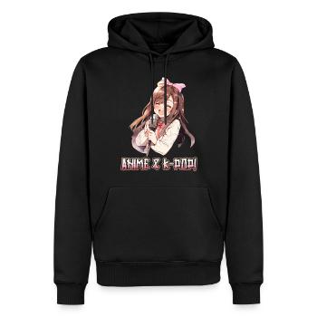 Anime Und K-Pop Koreanische Popmusik Kpop - Männer Premium Bio Hoodie - Schwarz - Vorne - Nico (187cm)